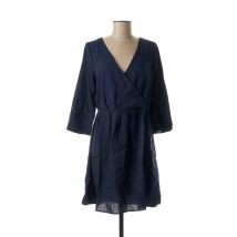 VILA - Robe courte bleu en polyester pour femme - Taille 38 - Modz