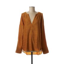RABENS SALONER - Blouse marron en polyester - Femme - Taille 38 - Modz
