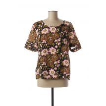 SCOTCH & SODA - Blouse marron en polyester - Femme - Taille 34 - Modz