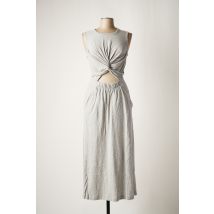 ALEXANDER WANG - Robe longue gris en coton - Femme - Taille 38 - Modz