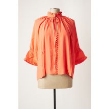 PAUL & JOE - Chemisier orange en viscose - Femme - Taille 40 - Modz