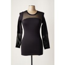 ADIDAS X STELLA MC CARTNEY - T-shirt noir en polyester - Femme - Taille 34 - Modz