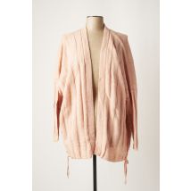 SACK'S - Gilet manches longues rose en nylon - Femme - Taille 40 - Modz