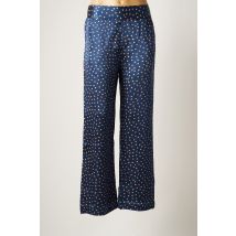 RABENS SALONER - Pantalon large bleu en lyocell - Femme - Taille 38 - Modz