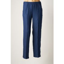 BELLEROSE - Pantalon droit bleu en polyester pour femme - Taille 34 - Modz