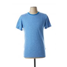 KNOWLEDGE COTTON APPAREL - T-shirt bleu en coton pour homme - Taille S - Modz