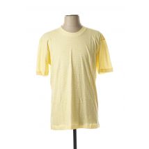 MINIMUM - T-shirt jaune en coton - Homme - Taille S - Modz