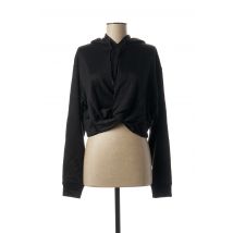 ALEXANDER WANG - Sweat-shirt à capuche noir en polyester - Femme - Taille 36 - Modz