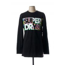 SUPERDRY - T-shirt noir en coton - Homme - Taille S - Modz