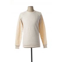 SUIT - Sweat-shirt beige en coton - Homme - Taille XS - Modz