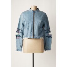 NOISY MAY - Veste casual bleu en coton - Femme - Taille 34 - Modz