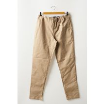 SUIT - Pantalon chino beige en coton - Homme - Taille 38 - Modz