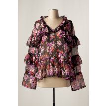 DAY OFF - Blouse violet en polyester - Femme - Taille 40 - Modz