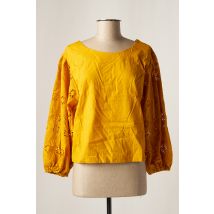 DAY OFF - Blouse jaune en coton - Femme - Taille 36 - Modz