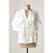 DAY OFF - Chemisier blanc en viscose - Femme - Taille 38 - Modz