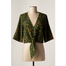DAY OFF - Top vert en polyester - Femme - Taille 38 - Modz