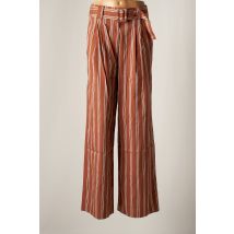DAY OFF - Legging marron en coton - Femme - Taille 40 - Modz