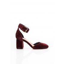 RED VALENTINO - Sandales/Nu pieds rouge en textile - Femme - Taille 36 - Modz