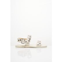 JIL SANDER - Sandales/Nu pieds blanc en cuir - Femme - Taille 36 - Modz