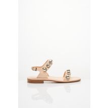 CARVEN - Sandales/Nu pieds beige en cuir - Femme - Taille 36 - Modz