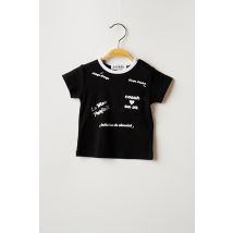 BULLE DE BB - T-shirt noir en coton pour garçon - Taille 12 M - Modz