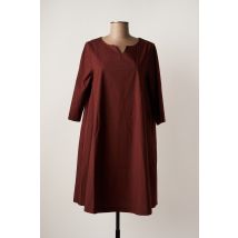 MARIA BELLENTANI - Robe courte marron en coton pour femme - Taille 38 - Modz