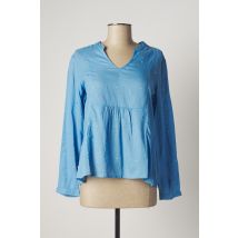 INDI & COLD - Blouse bleu en coton pour femme - Taille 34 - Modz