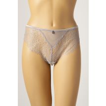 IMPLICITE - Tanga gris en polyester - Femme - Taille 44 - Modz