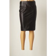ESQUALO - Jupe mi-longue noir en polyester - Femme - Taille 38 - Modz