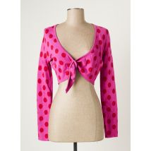 MYRINE ANTWERP - Gilet manches longues violet en coton - Femme - Taille 34 - Modz