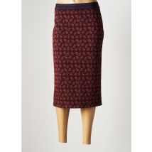 CAROLINE BISS - Jupe mi-longue rouge en polyester - Femme - Taille 34 - Modz