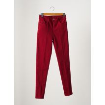 KOCCA - Jeans coupe slim rouge en coton pour femme - Taille W25 - Modz