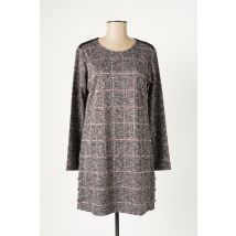 MASSANA - Robe courte noir en polyester - Femme - Taille 38 - Modz