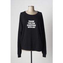 LIV BERGEN - Sweat-shirt noir en coton - Femme - Taille 38 - Modz