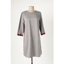 C'EST BEAU LA VIE - Robe courte gris en polyester - Femme - Taille 40 - Modz