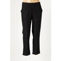 ICHI - Pantalon chino noir en coton - Femme - Taille 34 - Modz