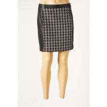 MORGAN - Jupe courte noir en polyurethane - Femme - Taille 44 - Modz