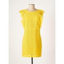 DES PETITS HAUTS - Robe courte jaune en coton - Femme - Taille 34 - Modz