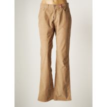 TRUSSARDI JEANS - Pantalon droit marron en coton - Femme - Taille W32 - Modz