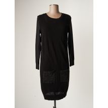 SONIA RYKIEL - Robe mi-longue noir en coton - Femme - Taille 36 - Modz