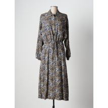 STELLA FOREST - Robe mi-longue bleu en viscose - Femme - Taille 40 - Modz