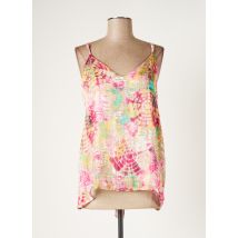 EMA BLUE'S - Top rouge en polyester - Femme - Taille 38 - Modz