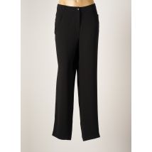 ANNE KELLY - Pantalon droit noir en polyester - Femme - Taille 50 - Modz