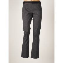 LOLESFILLES - Pantalon droit noir en polyester - Femme - Taille 38 - Modz