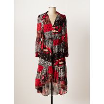 JUS D'ORANGE - Robe mi-longue rouge en polyester - Femme - Taille 36 - Modz