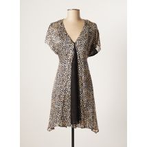 LES P'TITES BOMBES - Robe courte beige en polyester - Femme - Taille 36 - Modz