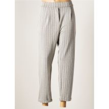 LES P'TITES BOMBES - Pantalon 7/8 gris en viscose pour femme - Taille 40 - Modz