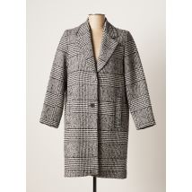 QUEENIE - Manteau long gris en polyester - Femme - Taille 42 - Modz