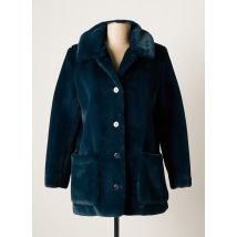 DES PETITS HAUTS - Manteau long bleu en polyester - Femme - Taille 34 - Modz