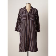 SASSIA - Robe mi-longue bleu en polyester - Femme - Taille 38 - Modz